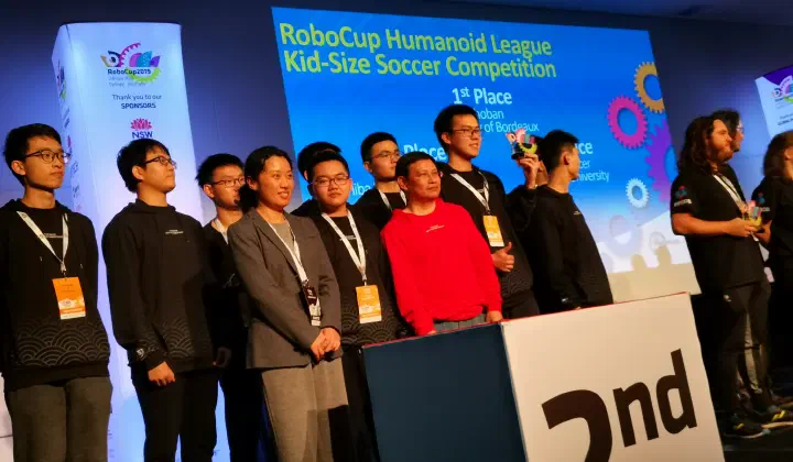 ZJUDancer takes KidSize runner-up at RoboCup 2019