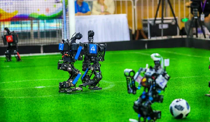 ZJUDancer defends the Humanoid League title at the 2021 RoboCup China Open